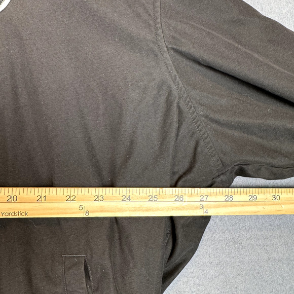 Polo Golf Ralph Lauren Windbreaker Mens XXL Black Pullover w/ Flaws - Picture 4 of 10